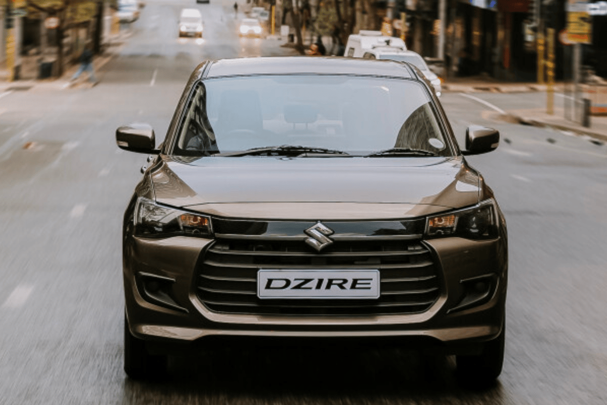 Suzuki Dzire front view 