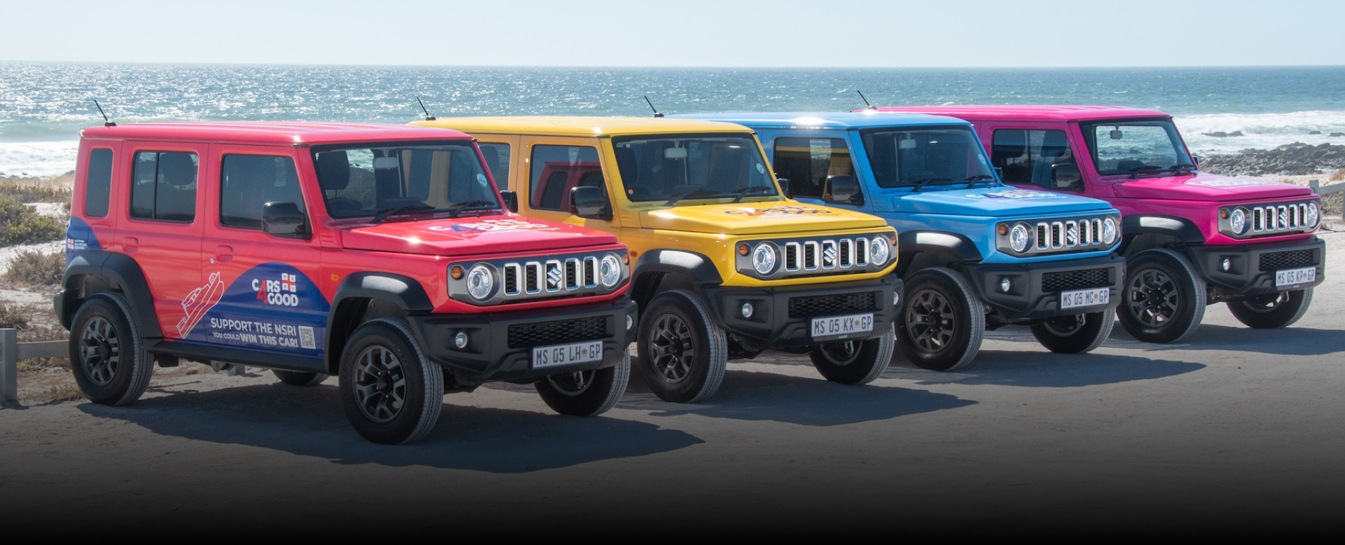 Suzuki Jimny drives nationwide NSRI Cars4Good 2026 campaign